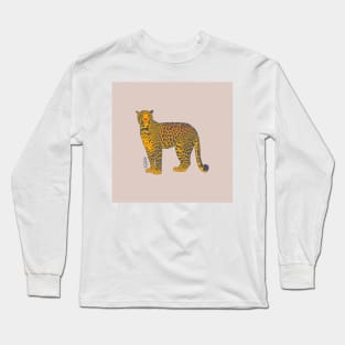 Leopard - Oat Long Sleeve T-Shirt